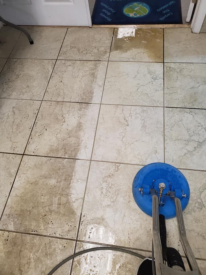 Bloomingdale Tile and Grout Cleaning by Tampa Steam Team